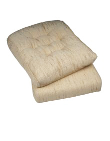 Darts zijde bloed Kussen voor rotan fauteuil Florida beige gemelleerd. Super mooie kussens.