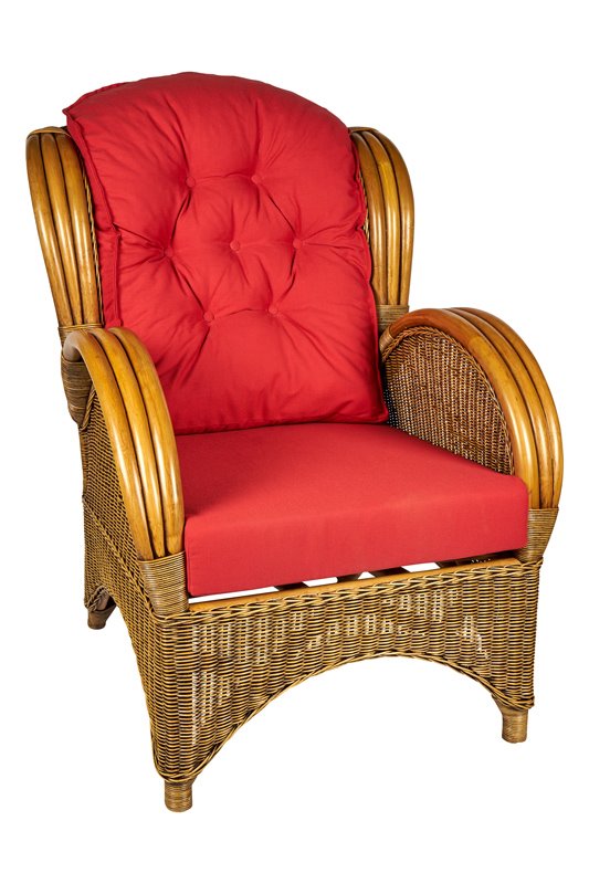 Integraal Informeer rommel Kussens rotan stoelen, fauteuil en bank. Super kussen.