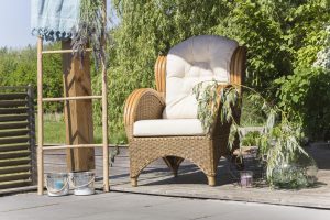 rotan fauteuil Florida - super rieten stoel