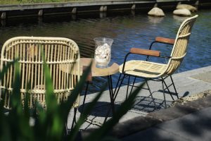 rotan stoel Tenerife - trendy retro stoel