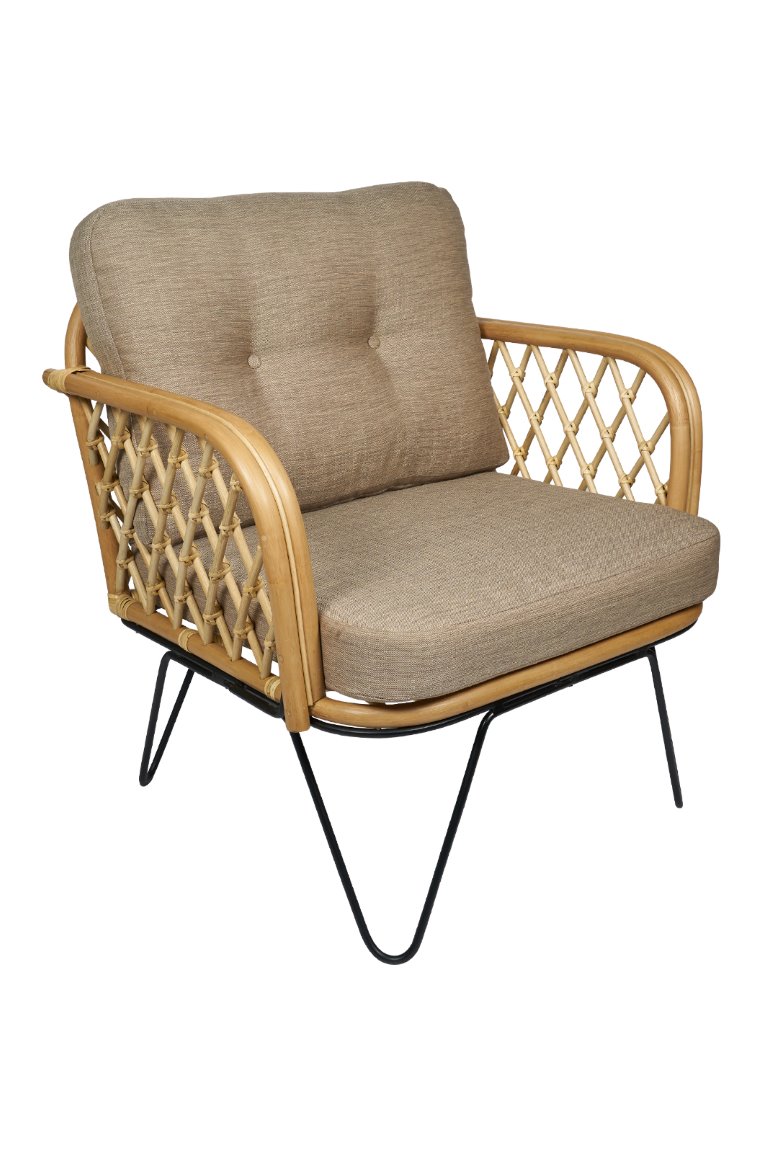 vermijden Shetland Alvast Rotan fauteuil Mallorca - gezellige trendy rieten stoel