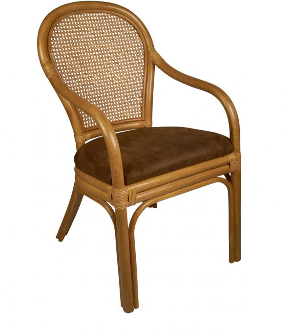rotan eetkamerstoel Dianan manou frame