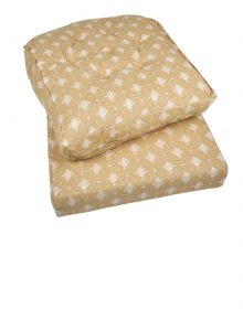 kussen rotan fauteuil beige kroon
