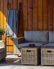 rotan bank en fauteuil New York