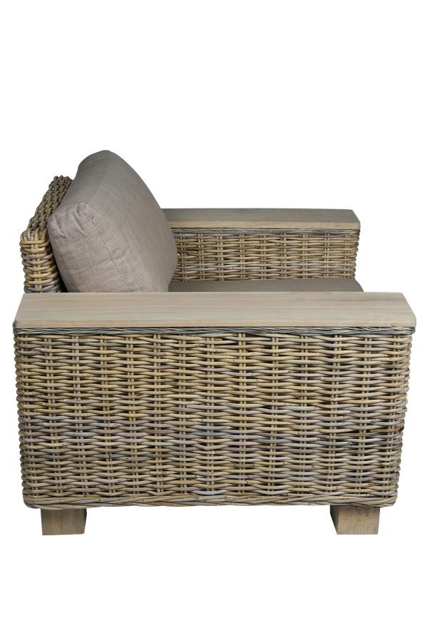 rotan fauteuil New York zijkant