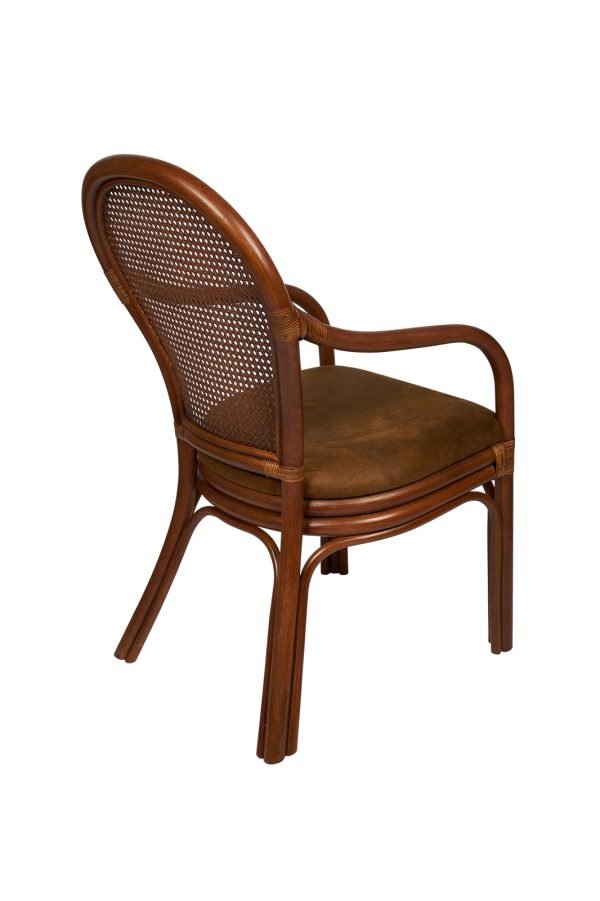 rotan eetkamerstoel Diana kersen