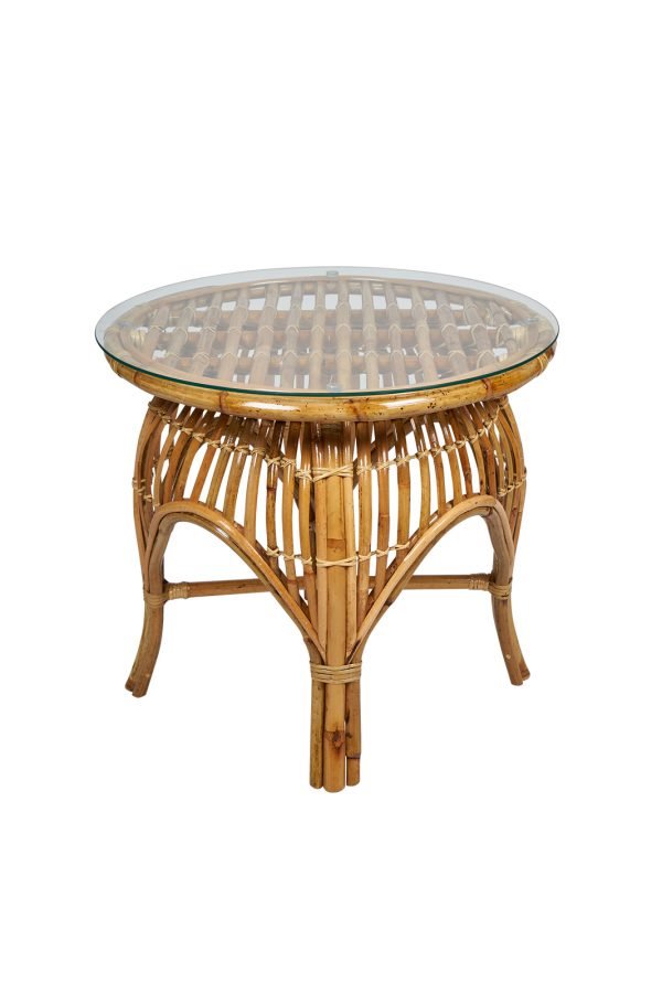 rotan tafel bijzettafel