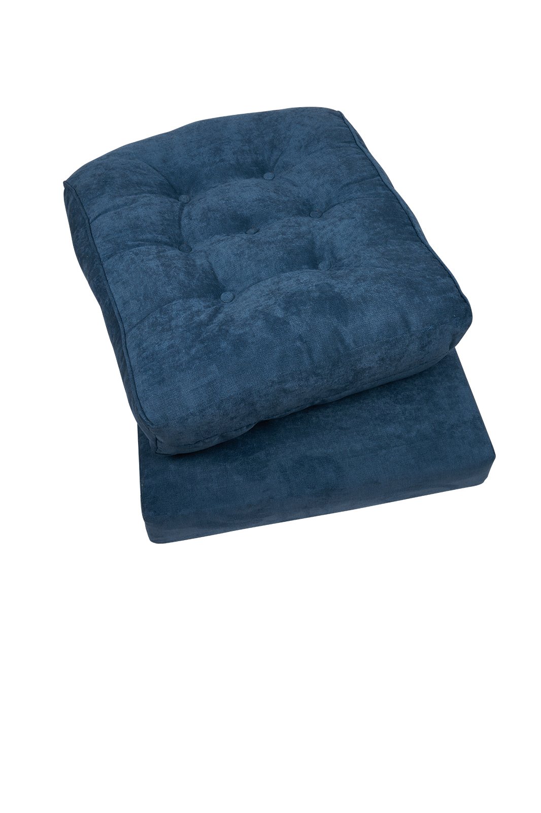 Maak een naam blad plannen Kussen voor rotan fauteuil Florida blauw. Top zitussens