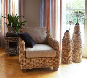 Rotan fauteuil Miami honing