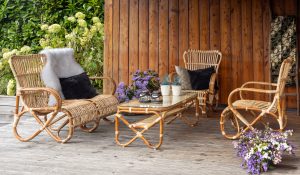 Rotan set belse classic super bank met stoelen