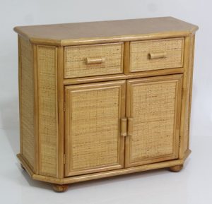rotan kast Cordoba met twee deuren en twee laden