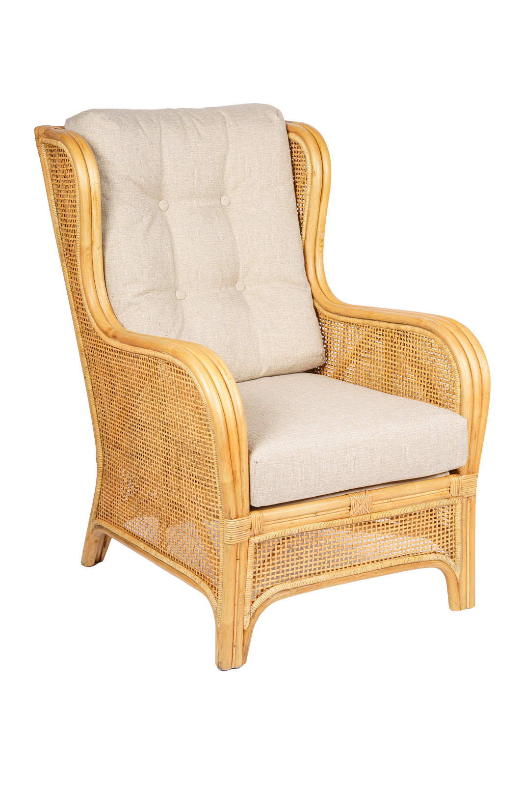 rotan fauteuil Londen